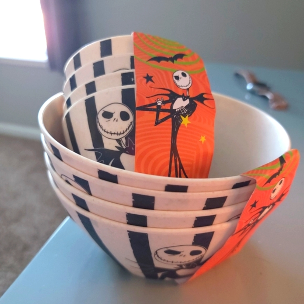 Jack Skellington Bowl Set